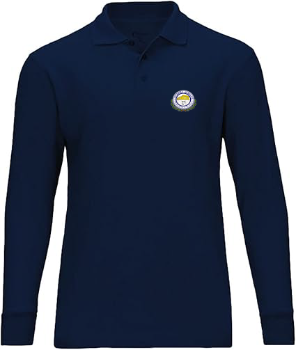 Polo Sócrates Azul Marino L/S - Grado 9-12