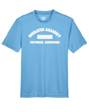 Camiseta Dri-Fit Sócrates Azul Claro - 6º-8º curso