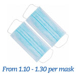 Máscara desechable de 3 capas aprobada por la FDA