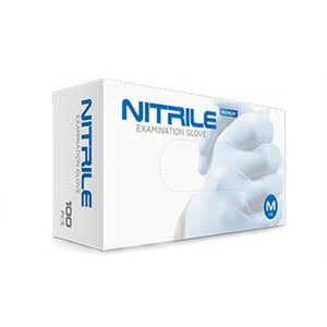 Guantes desechables de nitrilo sin polvo aprobados por la FDA