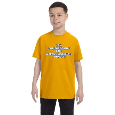 Camiseta dorada - Fundador