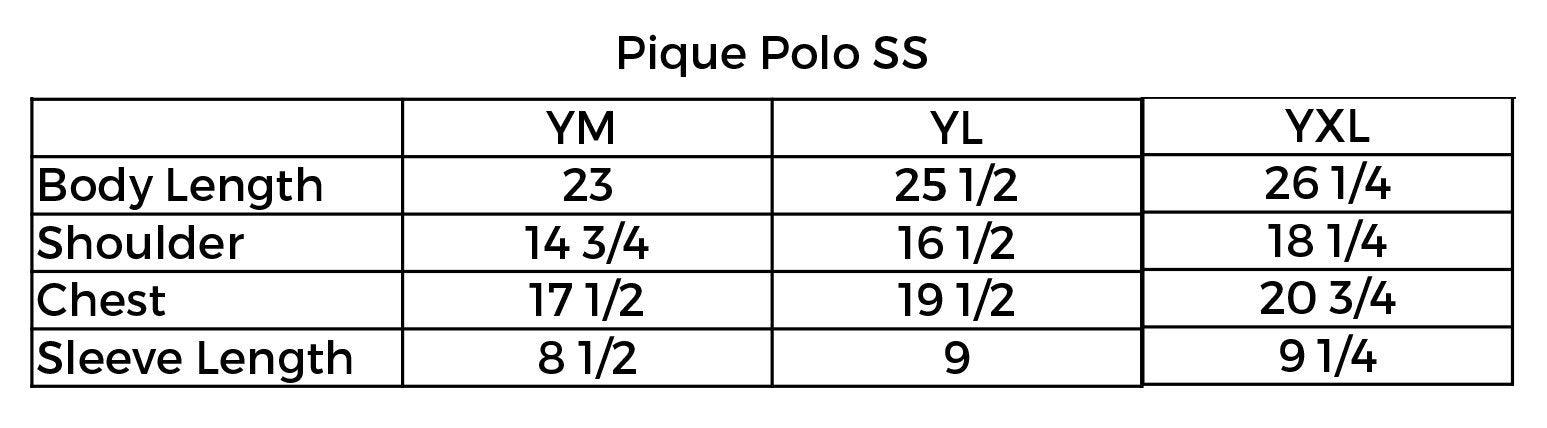 Polo de manga corta de 6º grado - Naranja