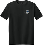 Clear Dot Black Crew T