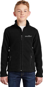 Clear Dot Black Fleece