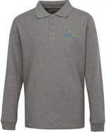 5th-8th Grade Ingenuity Prep Grey L/S Polo