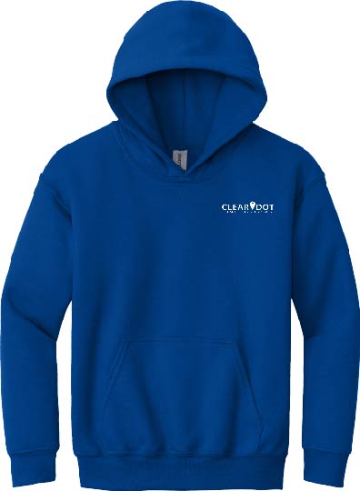 Clear Dot Royal Hoody