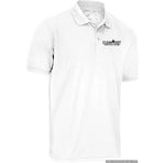 Clear Dot White Polo