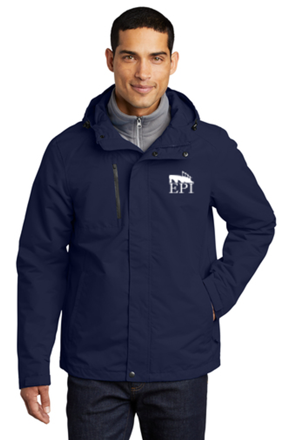 EPI Navy All-Conditions Jacket