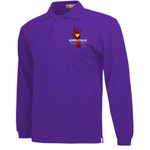 3rd Grade Polo (long sleeve) - purple