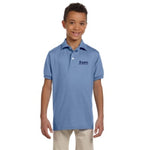 7th Grade Short Sleeve Polo- Lt Blue