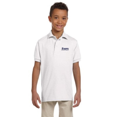 8th Grade Short Sleeve Polo- White