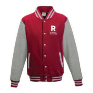 Varsity Jacket- Red/Grey