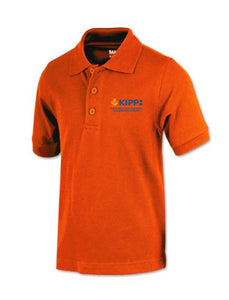 Kindergarten Short Sleeve Polo - Orange