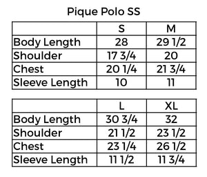 4th Grade Polo (short sleeve) - blue